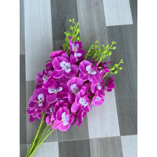 combo 10 Cành hoa lan hồ điệp- HOA GIẢ,HOA LỤA