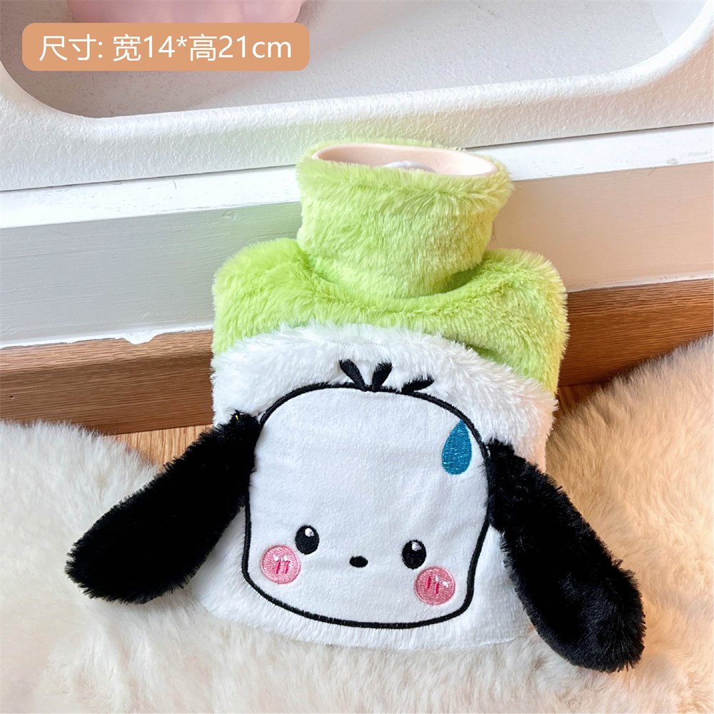 Túi chườm nóng đau bụng kinh 500ml phiên bản thỏ hồng, món quà ý nghĩa tặng bạn gái