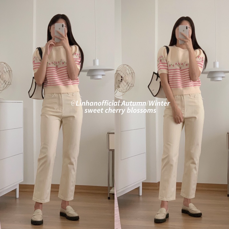 Quần Jeans suông ONE KOREAN cao cấp 7280-7281 // Hàng có sẵn🇰🇷