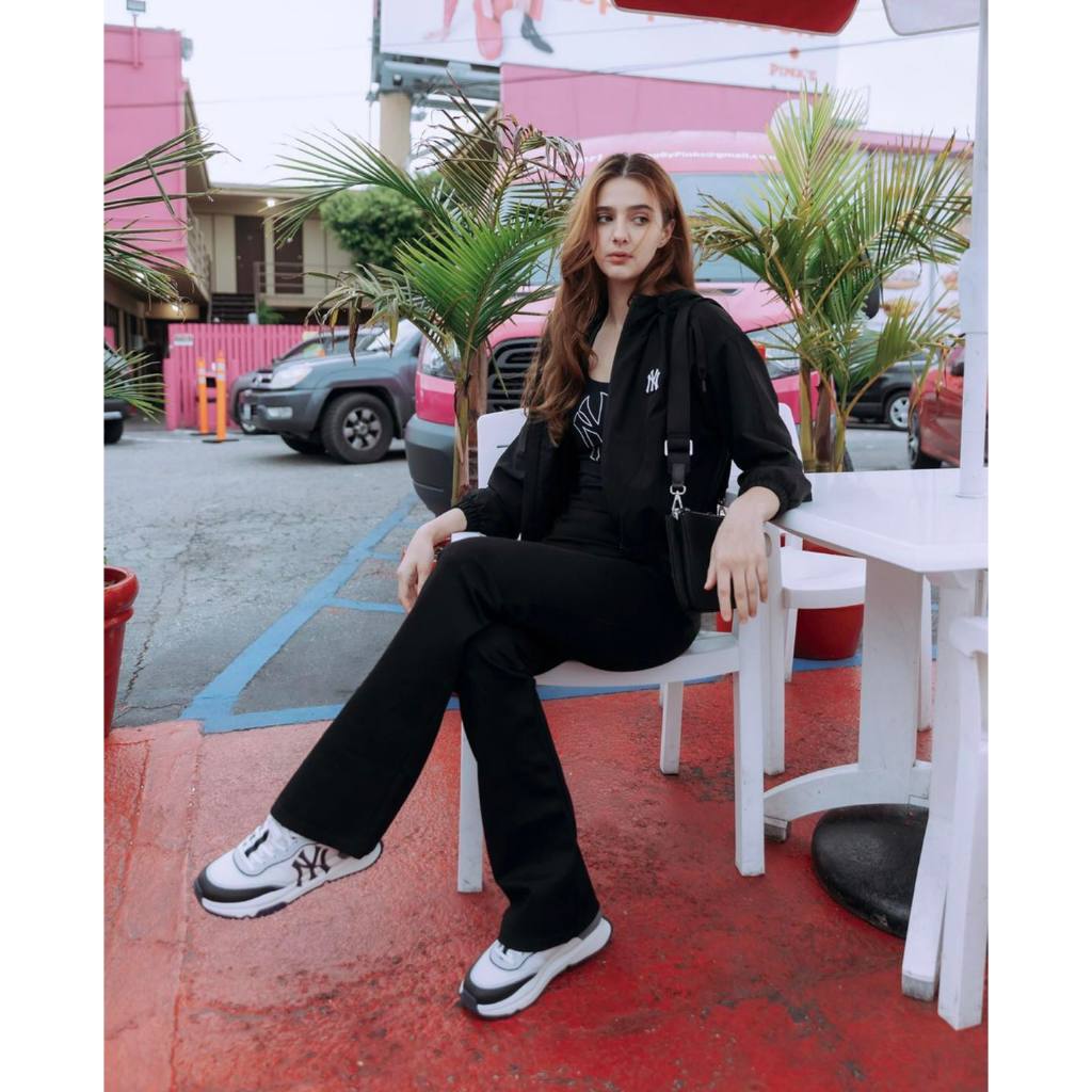 Giày thể thao MLB Chunky Runner Ny Đen_Giày Chunky Runner Red sox đế cao hot 2023