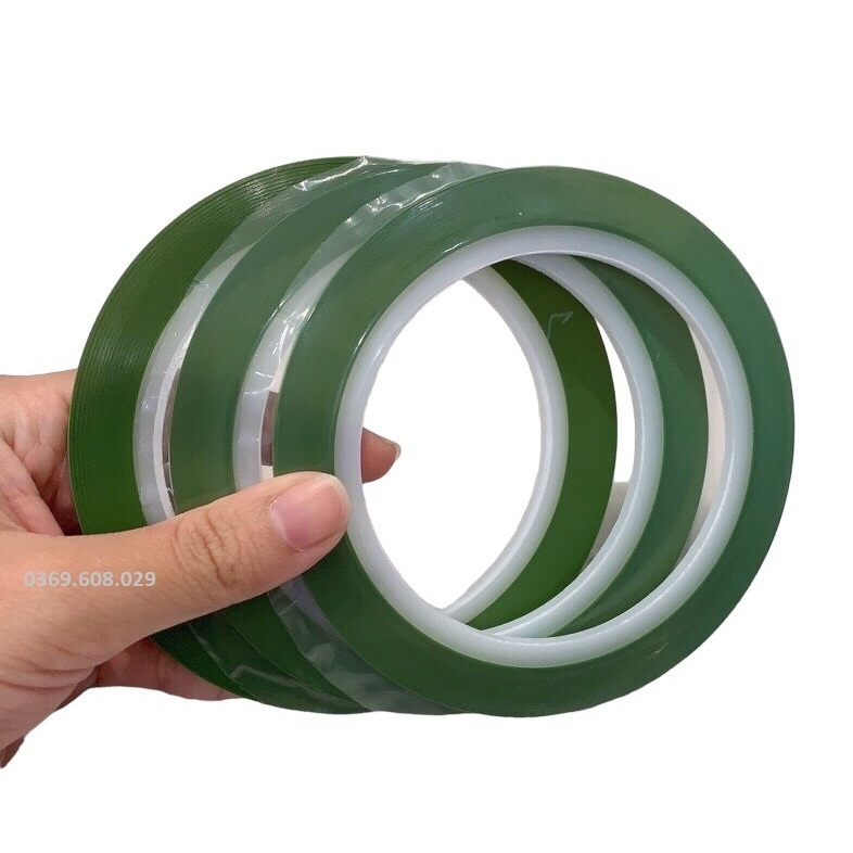 Combo Băng Keo Nhiệt Tạo Fan Loại Siêu Cao Cấp, Băng Dính Nhiệt Làm Fan Mi,Băng Dính Xanh_Băng Keo Tạo Fan Volume