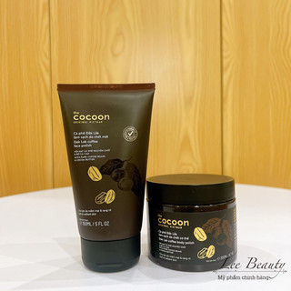Tẩy da chết cocoon dak lak coffee body & mặt