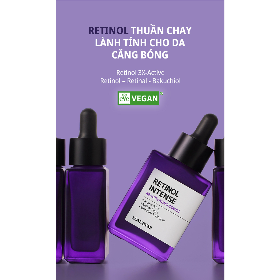 Tinh Chất Retinol Ngăn Lão Hóa Da Some By Mi Intense Reactivating Serum