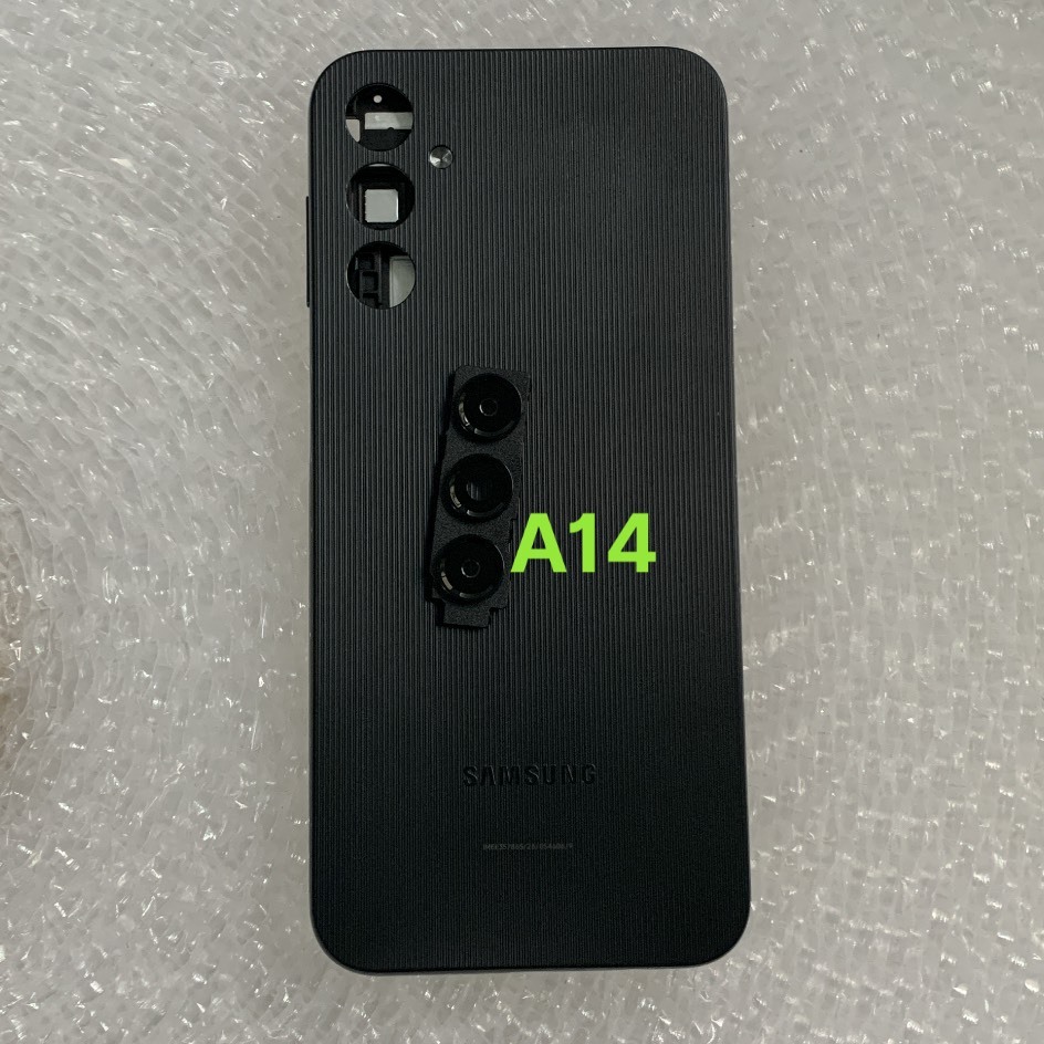 Bộ vỏ zin samsung A14 kèm nút bấm và kính camera