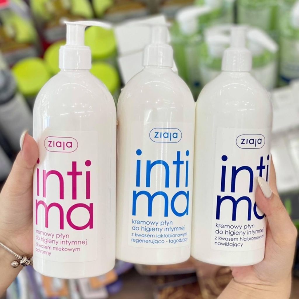 Dung Dịch Vệ Sinh Phụ Nữ Folio INTIMA  Ziaja 200ml -500ml Chăm Sóc và Bảo Vệ Cô Bé Sạch Thơm Suốt Ngày Dài