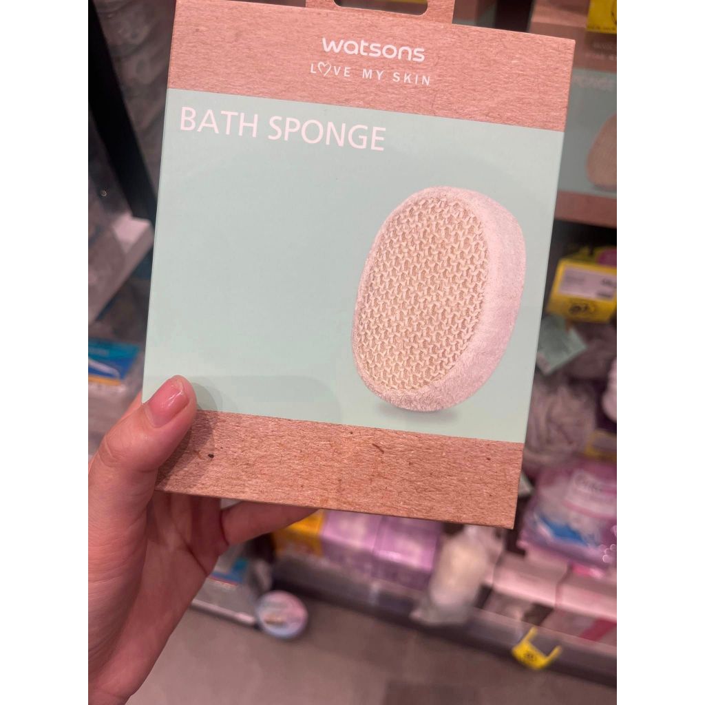 Găng tay tắm tẩy da chết Watsons/ Bông tắm tẩy da chết Watsons