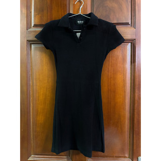 Đầm polo Kido - ĐEN