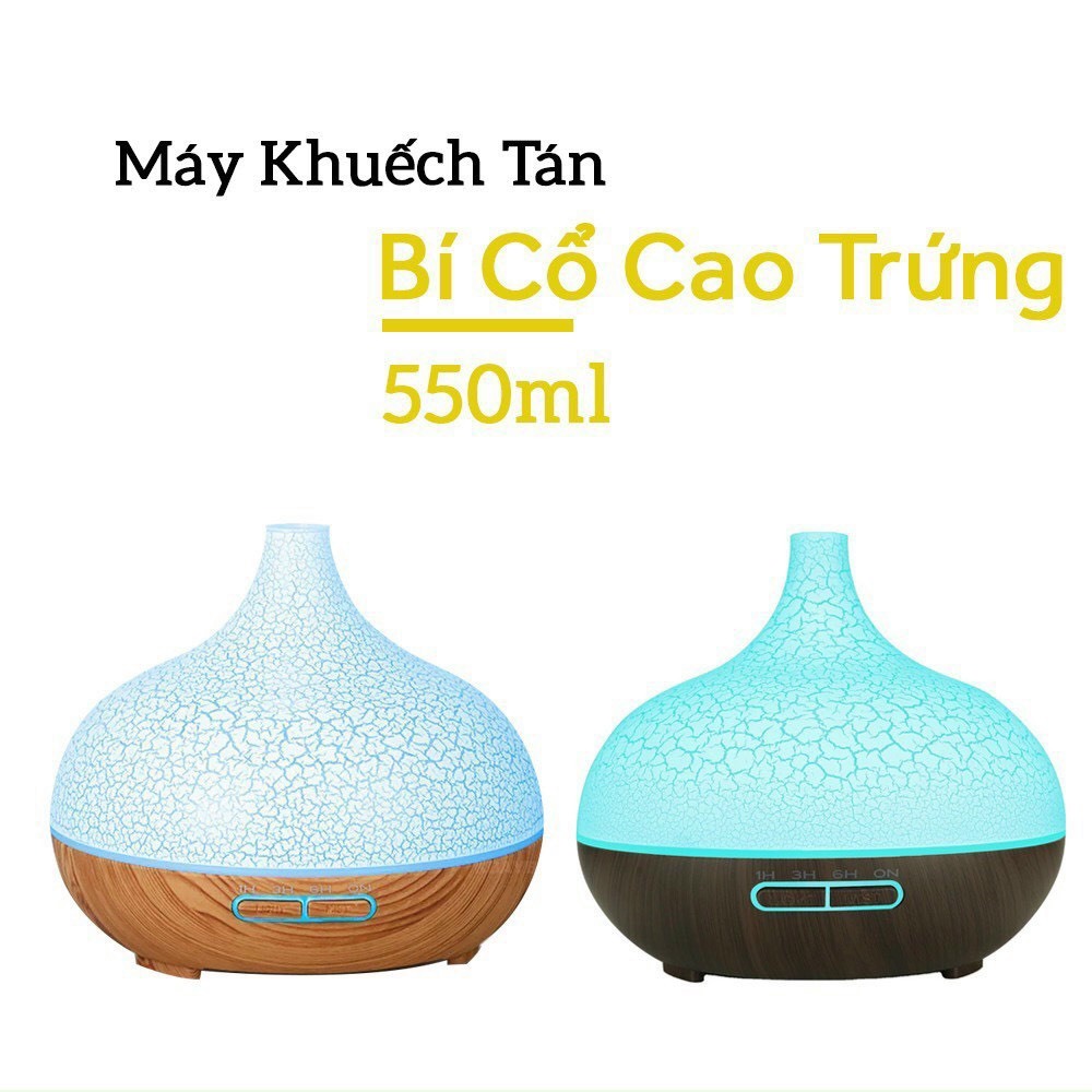 Máy xông tinh dầu, máy phun sương tạo ẩm KawaiMono dung tích 550ml tỏa hương thơm và giúp đuổi muỗi và côn trùng