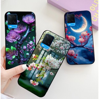 Ốp lưng oppo a54 4g / oppo a54 5g in hình hoa cho ốp xinh đẹp