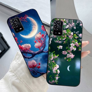 Ốp lưng oppo a55 4g / oppo a55 5g in hình hoa cho ốp xinh đẹp