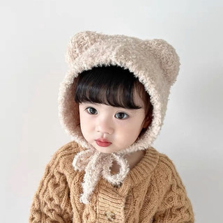 Mũ len 2 tai xinh cho bé