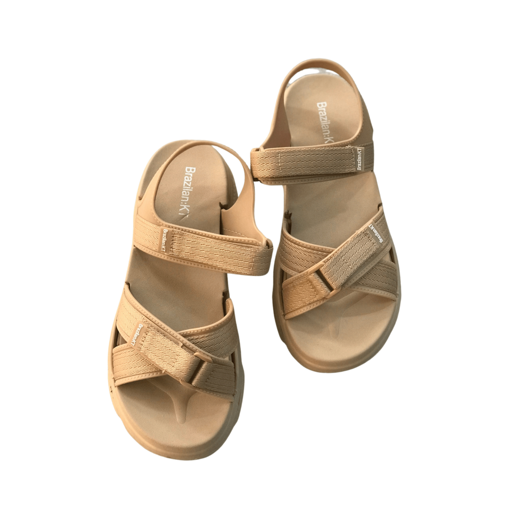 Dép Sandal quai hậu nữ QUAI CHÉO kiểu dáng trẻ trung năng động.