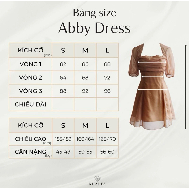 Abby dress - Khales Pass đồ