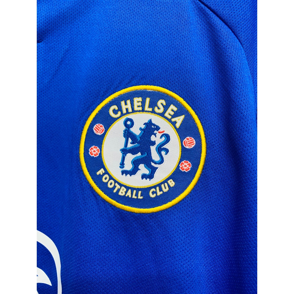 Set bộ quần áo bóng đá thể thao nam nữ clb Chelsea sân nhà 2022 vải thái mịn màu xanh