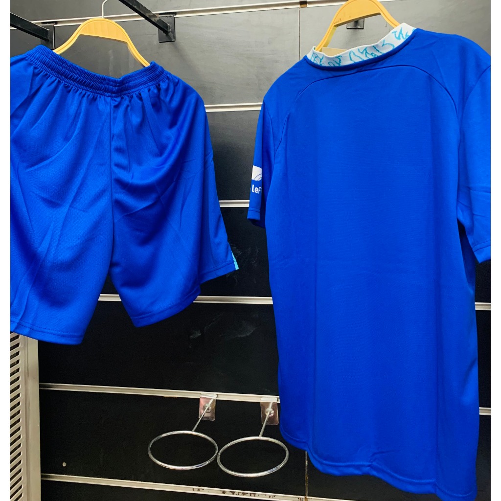 Set bộ quần áo bóng đá thể thao nam nữ clb Chelsea sân nhà 2022 vải thái mịn màu xanh
