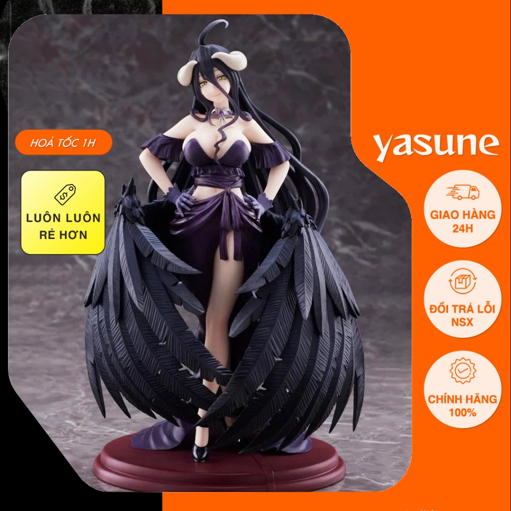 Overlord IV - Albedo - Artist MasterPiece+ AMP+ - Black Dress ver. (Taito) Mô hình figure chính hãng