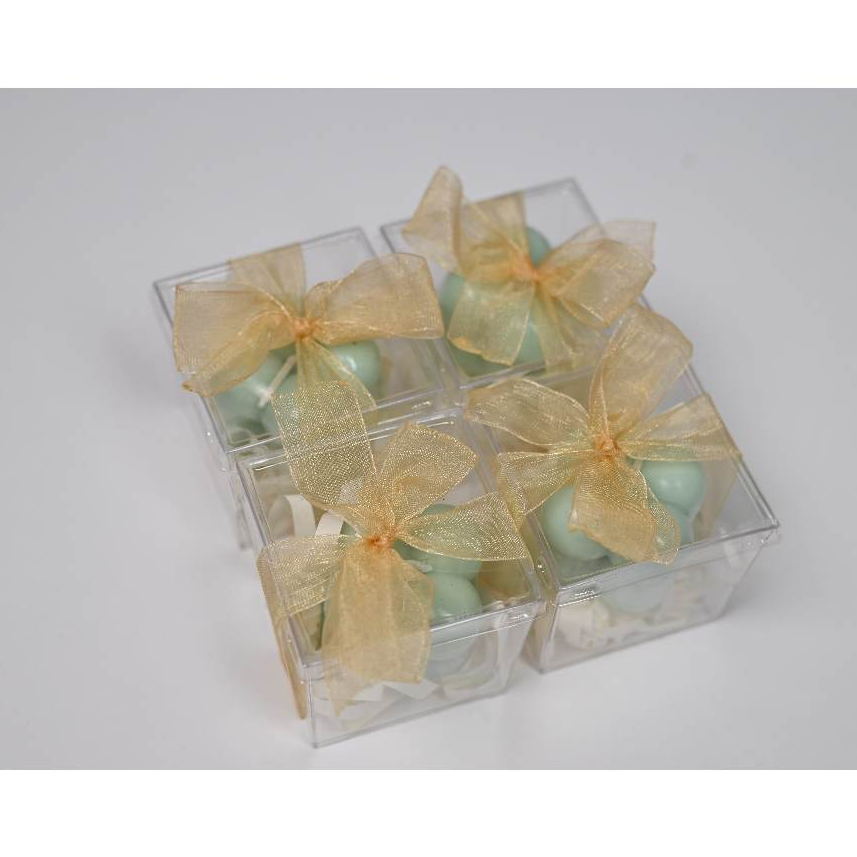 Nến Thơm Rubic Mini Kèm Hộp Làm Quà Tặng - Nến Thơm Rubik Decor Thư Giãn Nhiều Màu Từ Sáp Đậu Nành PN30