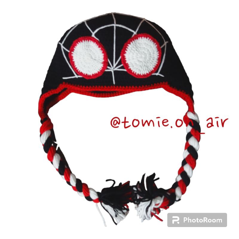 Mũ len người nhện handmade by TOMIEYUN/Mayday beanie/spiderman crochet beanie