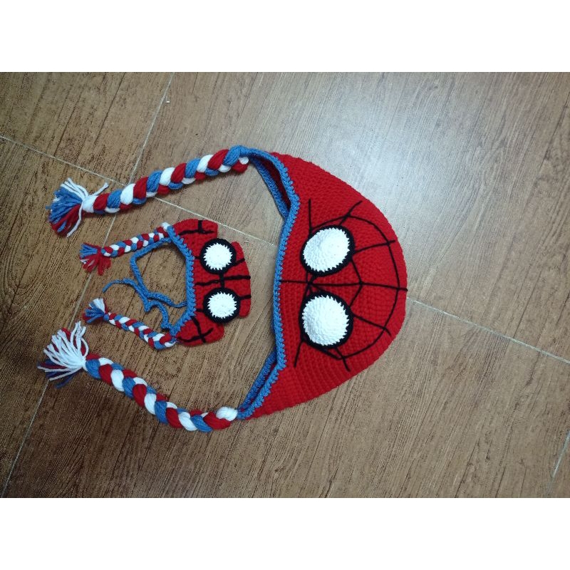 Mũ len người nhện handmade by TOMIEYUN/Mayday beanie/spiderman crochet beanie