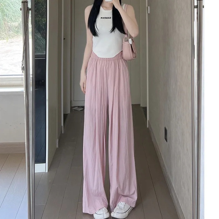 QUẦN ỐNG RỘNG CẠP CHUN CHẤT ĐŨI GIÓ SIÊU ĐẸP CÓ BIGSIZE 70KG