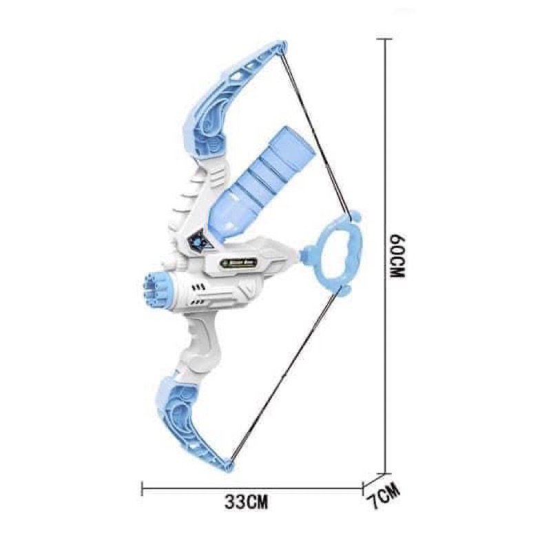 Đồ chơi Cung bắn nước và bong bóng xà phòng kiểu dáng Cung Thiên thần cho bạn trẻ - CÓ KÈM PIN❤️