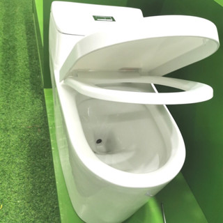 [Nắp bồn cầu chữ U lớn ]Nắp bồn cầu đóng êm nhựa trắng dày dặn, chịu lực, đầy đủ chốt phụ kiện