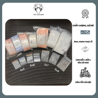 100c túi zip nhỏ, túi zip mini size to hàng đẹp đựng đồ tiện dụng trấnh thất lạc đồ đạc tientienshop