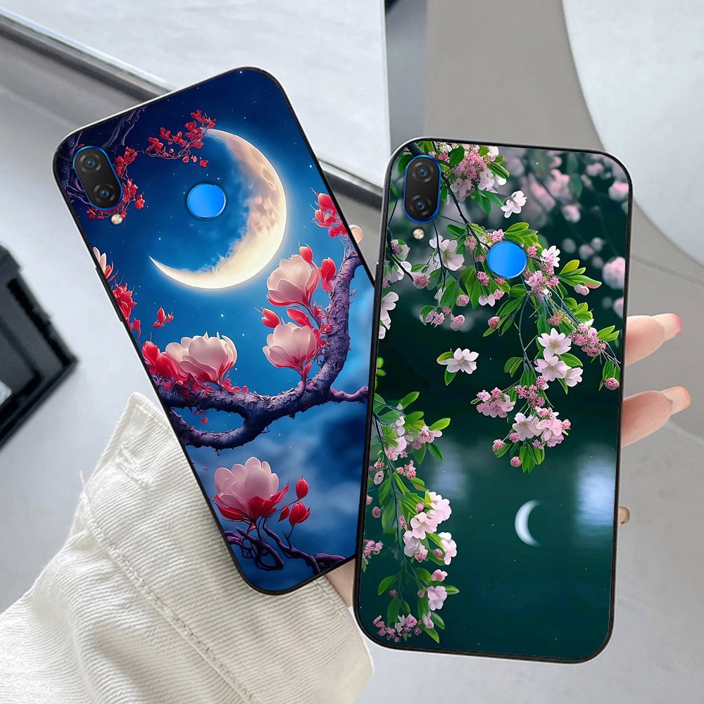 Ốp lưng huawei nova 3 / huawei nova 3i in hình hoa cho ốp xinh đẹp