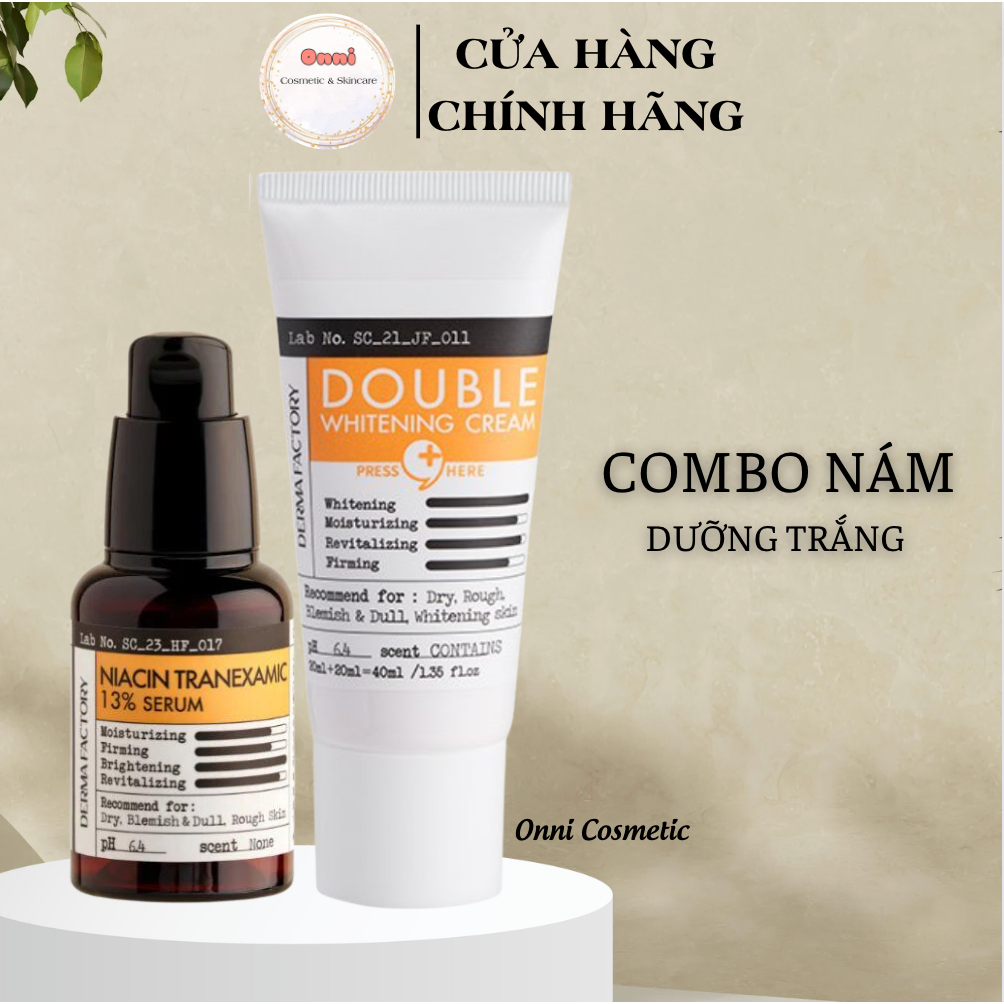 Line dưỡng giảm thâm nám DERMA FACTORY TRANEXAMIC ACID 6% CREAM 30ml