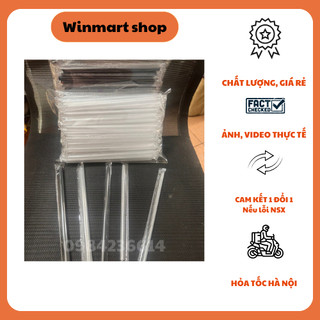 50 ống hút trà sữa có màng bọc nhiều size lựa chọn winmart