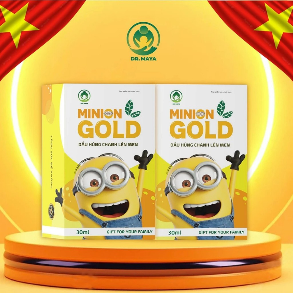 Tinh Dầu Húng Chanh Minion Gold 30ml