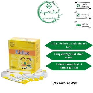 Men vi sinh hỗ trợ tiêu hóa cho trẻ KIDLAC
