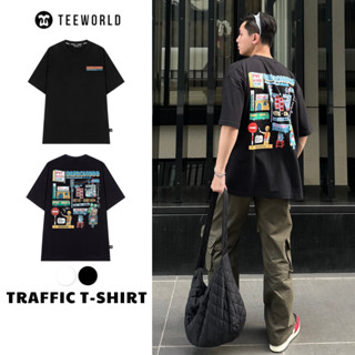  Áo Thun Local Brand Teeworld Saigon Traffic T-shirt Tay Lỡ Nam Nữ Form Rộng Unisex 