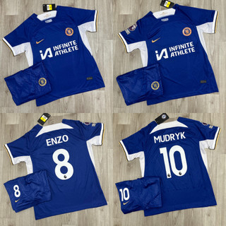 Áo Bóng Đá CLB Chelsea, Áo Đá Banh Chelsea Sân Khách 23/24 - Chuẩn Mẫu Thi Đấu - Vải Polyester Gai Thái