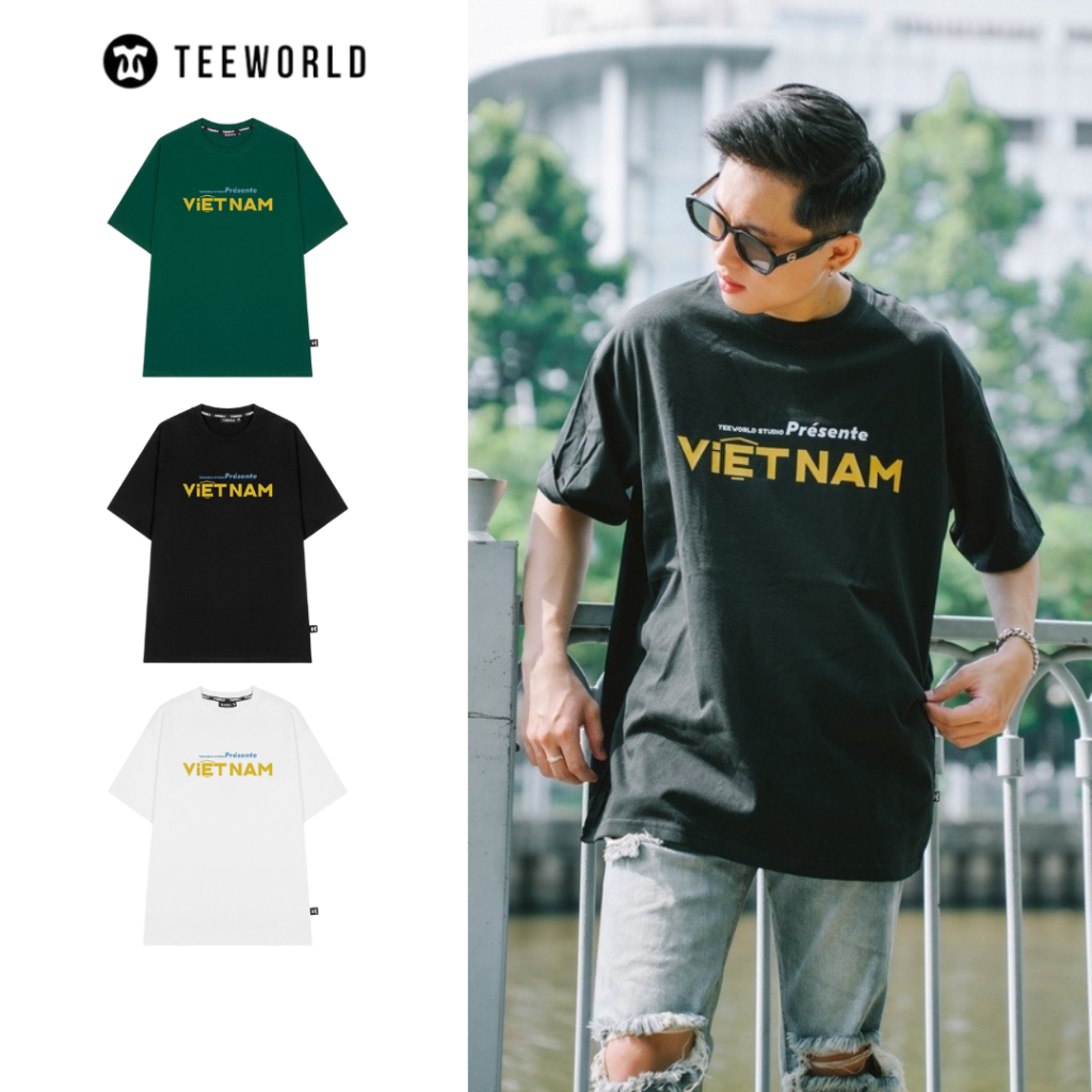 Áo Thun Local Brand Teeworld Việt Nam T-shirt Unisex Nam Nữ Form Rộng