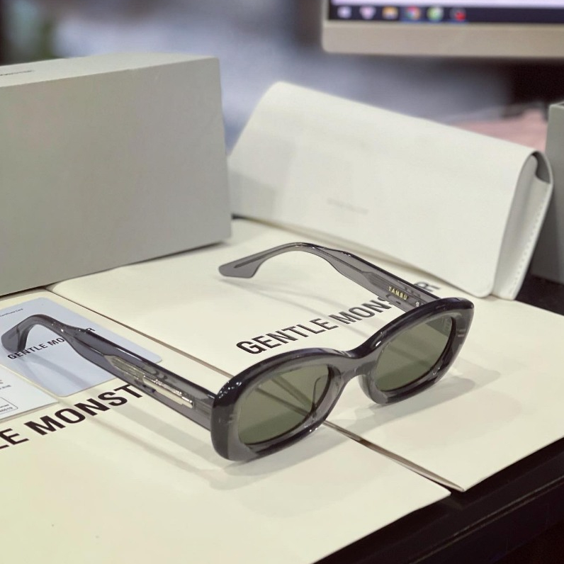 Kính Râm Thời Trang Dáng Tròn TAMBU.Mắt Kính Mát  Nam Nữ Hàn Quốc Cao Cấp Siêu Bền Chống Tia UV