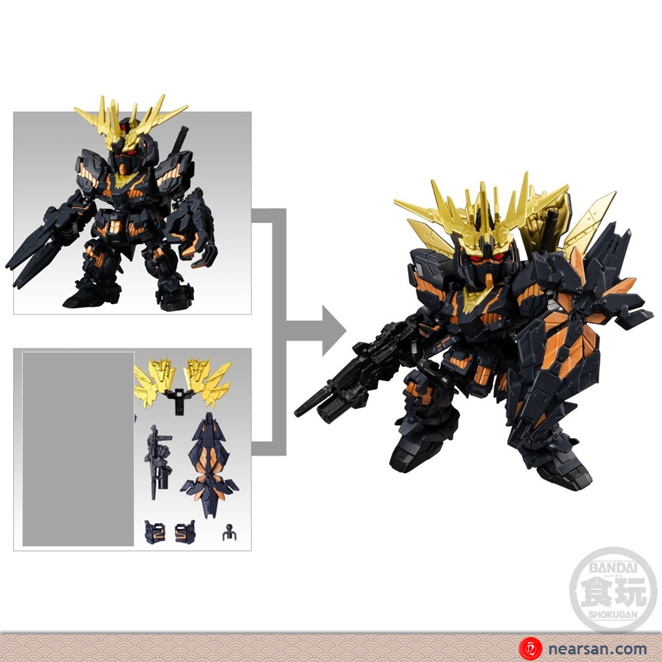 Banshee gundam mô hình mobility joint gundam vol. 4 bandai mjg 04