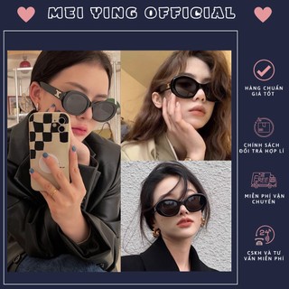 Kính râm nam nữ thời trang đi biển mẫu mới Màu đen phong cách cá tính siêu ngầu logo Celin