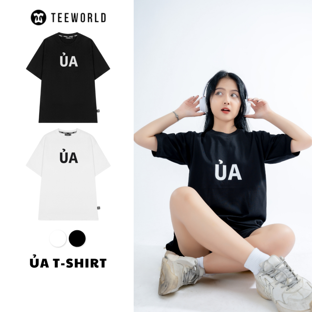 Áo Thun Local Brand Teeworld ỦA T-Shirt Nam Nữ Form Rộng Unisex