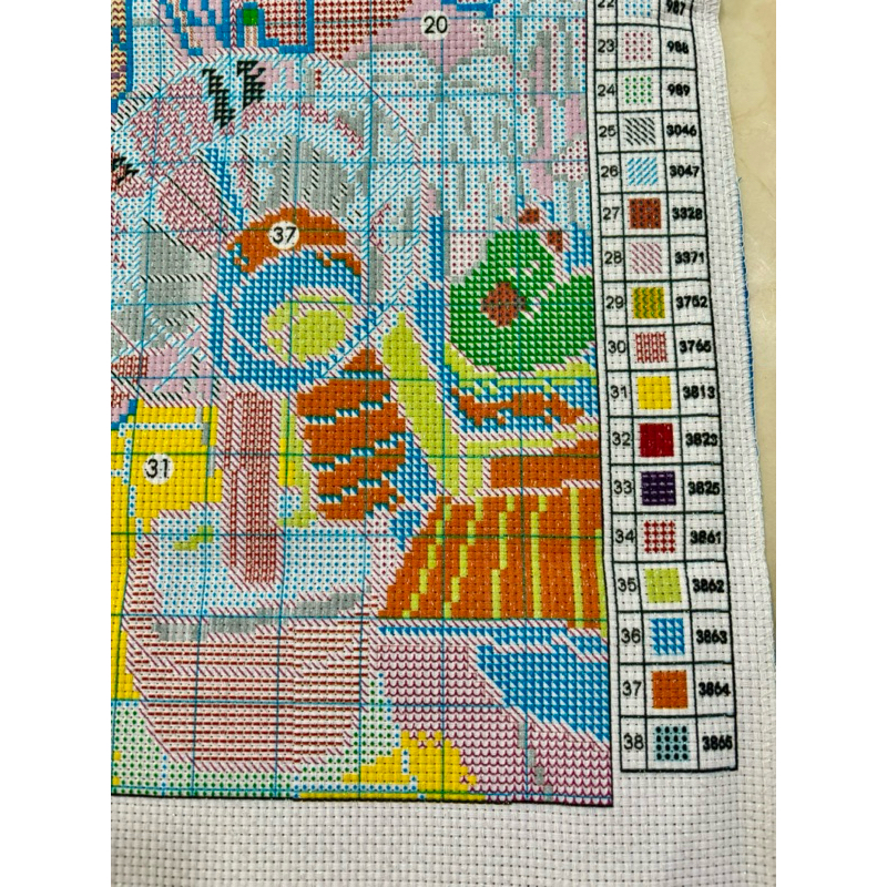 Tranh thêu 60*80cm 9CT