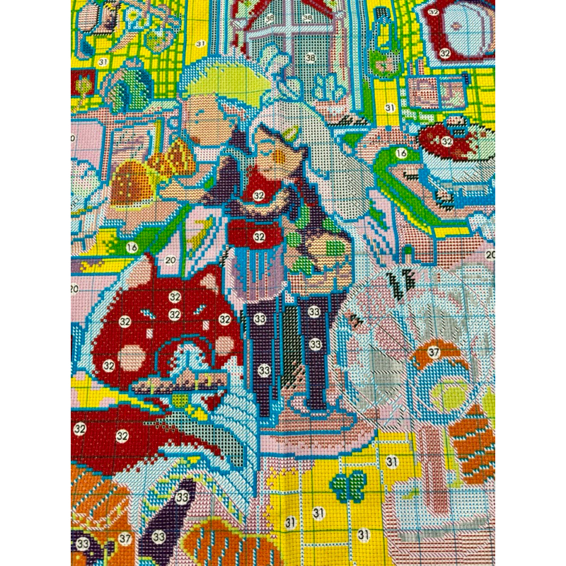 Tranh thêu 60*80cm 9CT