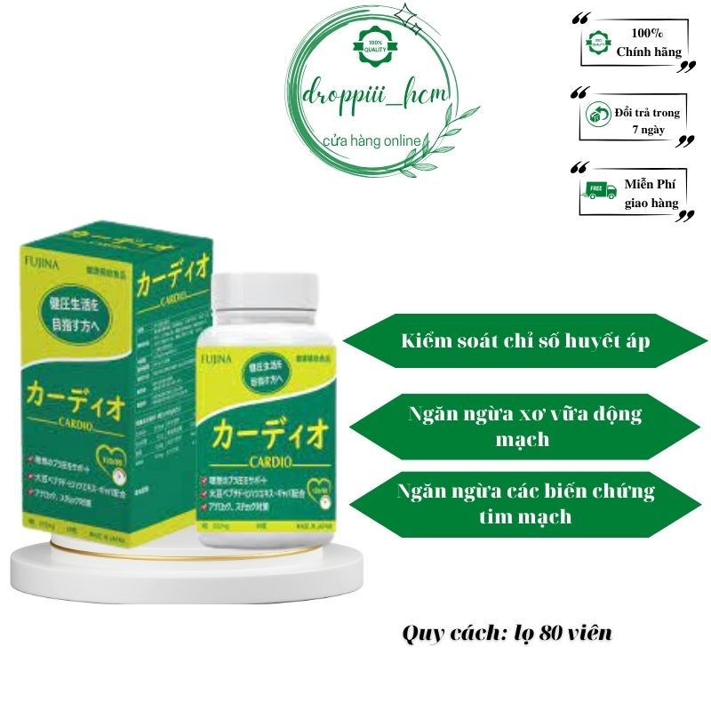 Viên ổn định huyết áp CARDIO