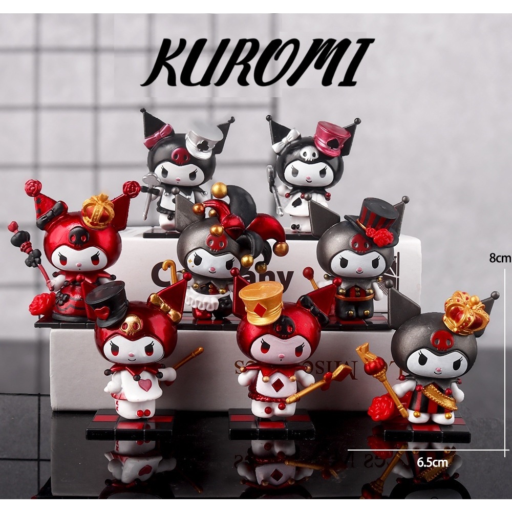 Mô Hình Nhân Vật Hoạt Hình SANRIO | Nhựa cứng PVC Kuromi Cina PomPom Melody Kitty - LAG Store
