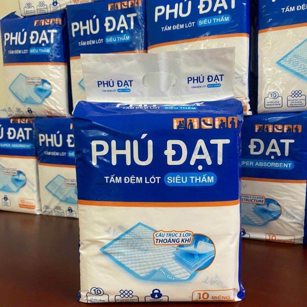 Tấm đệm lót Merzy, lót người già, tấm lót người lớn Merzy siêu thấm. khô thoáng, 3 lớp thoáng khí chống hăm