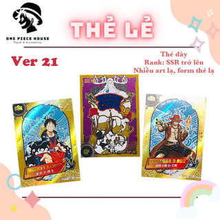 Thẻ Lẻ OP ver 21 (SSR, GP- Thẻ hiếm)