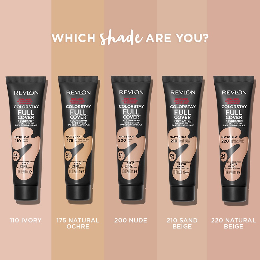 [Độc Quyền Tết] Combo Phấn Phủ Press Powder Và Kem Nền Revlon ColorStay Full Cover Foundation - Set 4.11