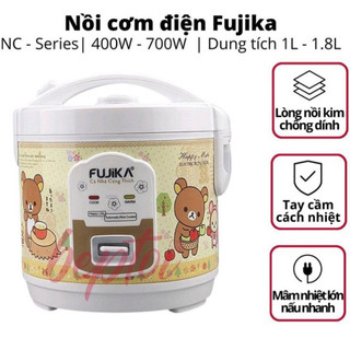 Nồi cơm điện nắp gài fujika dung tích 1l-1.5l-1.8l