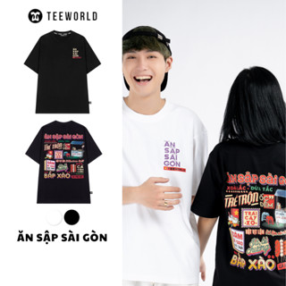 Áo Thun Local Brand Teeworld Ăn Sập Sài Gòn Unisex Nam Nữ From Rộng