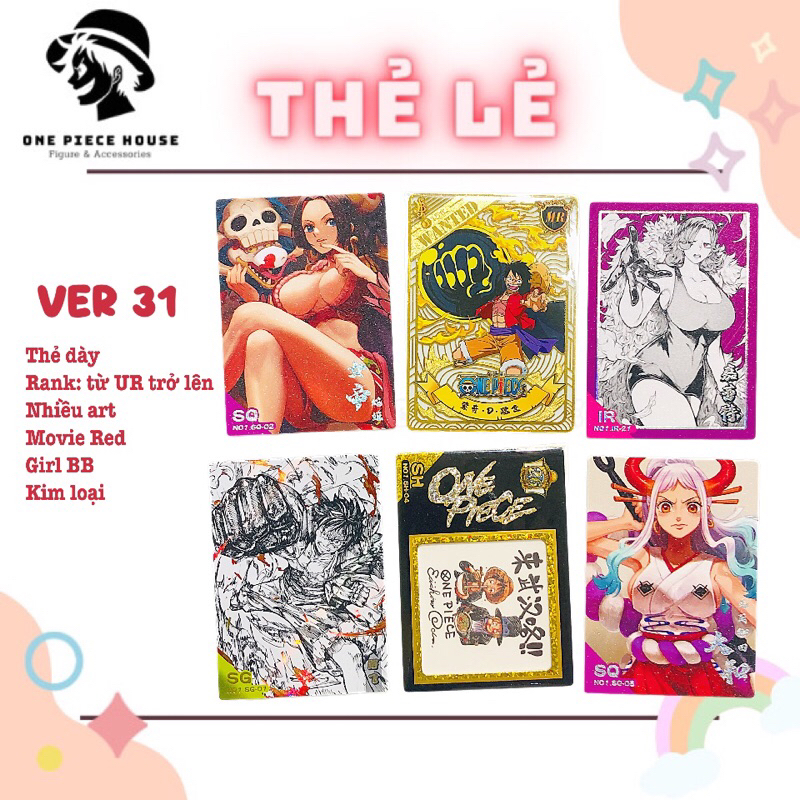 Thẻ lẻ OP ver 31