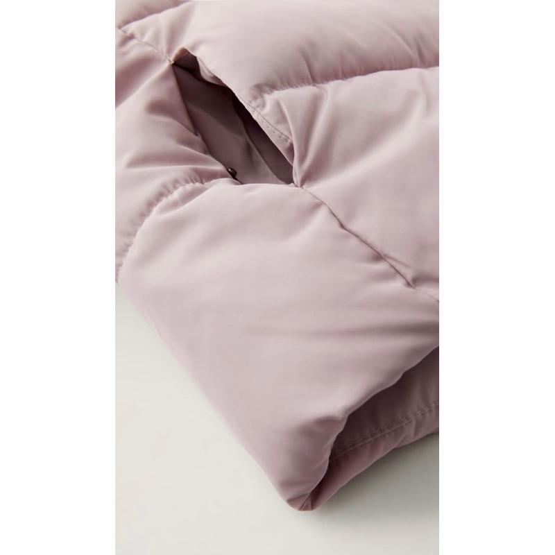 Áo phao lót lông Zara xuất dư bé gái